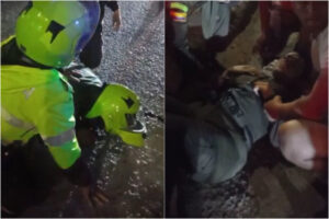 Lee más sobre el artículo Dos policías fueron embestidos por una camioneta en medio de una persecución en Ibagué