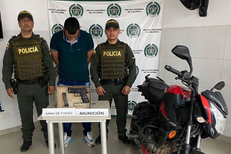 Lee más sobre el artículo Lo capturaron tras ser sorprendido con un arma de fuego en Ibagué