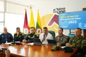 Lee más sobre el artículo Gobernación del Tolima y Fuerza Pública entregaron balance de seguridad del 2022