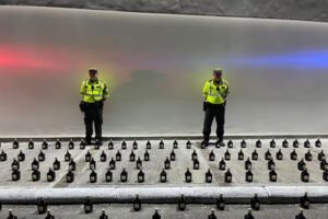 Lee más sobre el artículo ¡Se les cayó el negocio! Incautaron en Melgar 120 botellas de whisky adulterado
