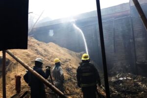 Lee más sobre el artículo Corto circuito habría ocasionado incendio en el Molino Pacandé de Ibagué