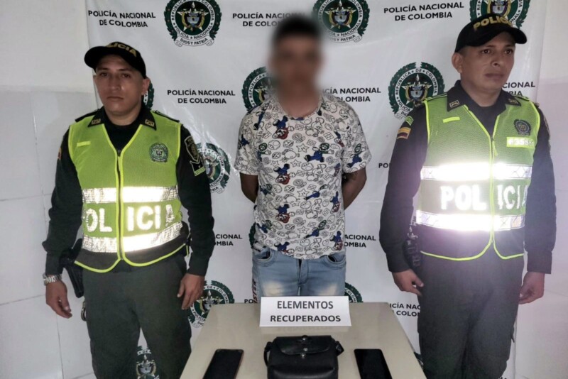 Lee más sobre el artículo Capturado por hurtar un bolso y dos celulares en la comuna Siete de Ibagué