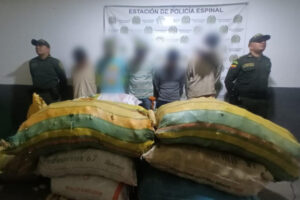 Lee más sobre el artículo Cinco hombres fueron capturados por hurtar bultos de maíz en El Espinal