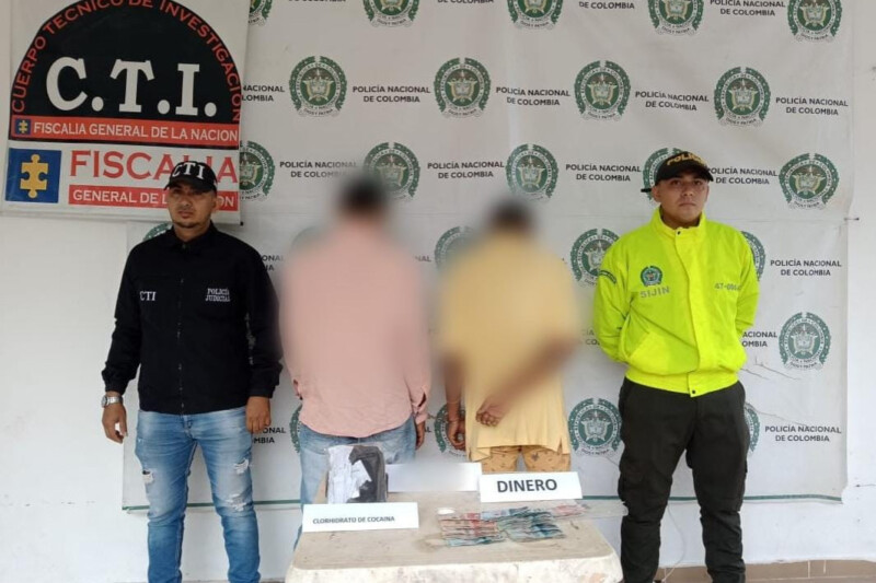 Lee más sobre el artículo Los sorprendieron con bazuco y cocaína en el norte del Tolima
