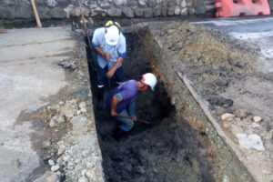 Lee más sobre el artículo Cuadrillas del IBAL solucionaron daño en la red matriz de la calle 60