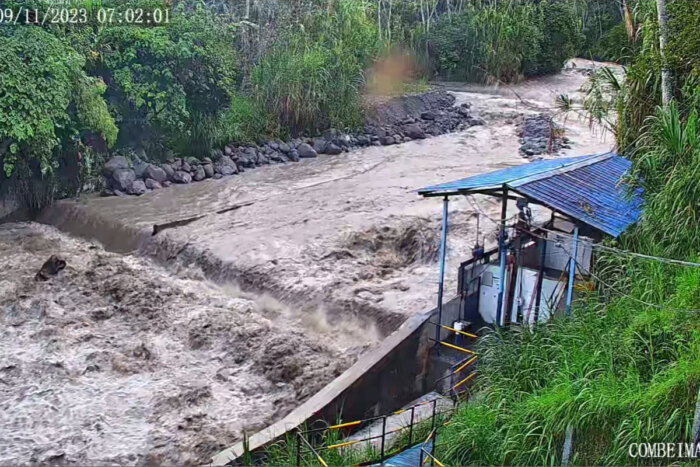 Lee más sobre el artículo Cerraron la captación del Combeima por alta turbiedad en el río