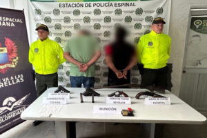 Lee más sobre el artículo ¡Atención! Capturaron a dos peligrosos delincuentes en el municipio de El Espinal