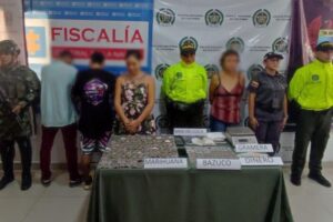 Lee más sobre el artículo Capturaron a cuatro personas dedicadas a comercializar estupefacientes en el norte del Tolima