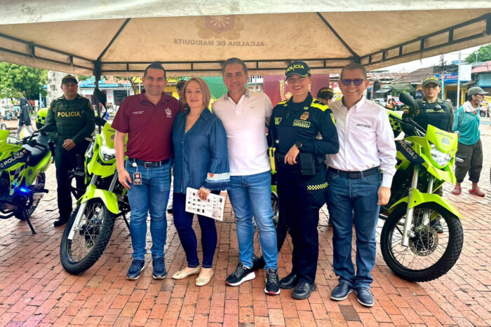 Lee más sobre el artículo Gobernación del Tolima entregó cuatro motocicletas a la Policía de Mariquita