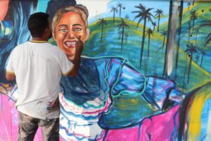Lee más sobre el artículo Con la creación de cuatro murales buscan darle identidad regional al Aeropuerto Perales de Ibagué