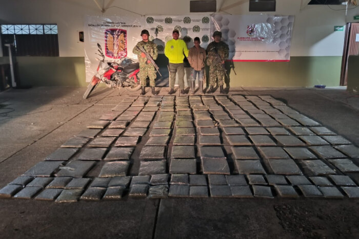 Lee más sobre el artículo Autoridades incautaron 130 kilos de marihuana en zona rural del municipio de Planadas