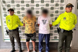 Lee más sobre el artículo Capturaron a ‘Ratón’ y ‘Pirry’, dos temidos sicarios del municipio de El Espinal  