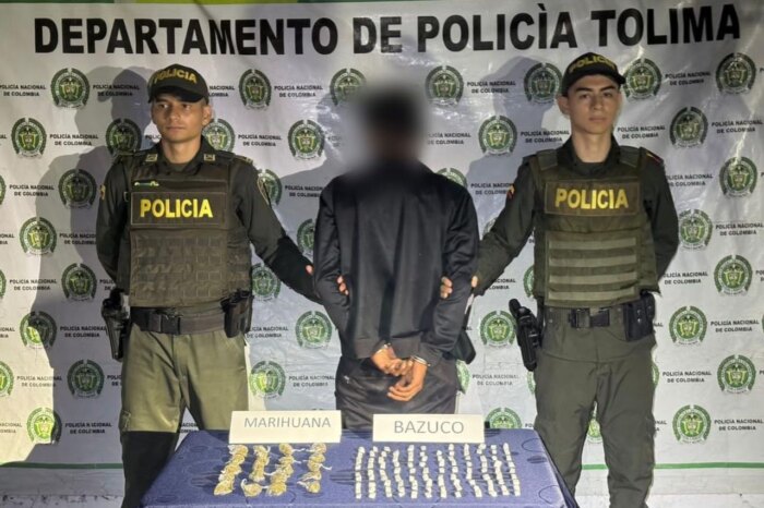 Lee más sobre el artículo Sorprendieron a sujeto cargado de marihuana y bazuco en el municipio de Lérida