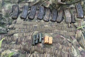 Lee más sobre el artículo Ejército Nacional ubicó material de guerra de las disidencias de las Farc en zona rural de Chaparral