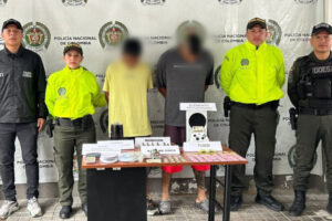Lee más sobre el artículo Autoridades capturaron a ‘Marulanda’ y ‘Costa’ por comercializar estupefacientes en Melgar
