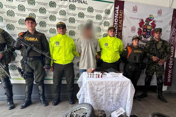 Lee más sobre el artículo Cayó ‘Lágrima’, sujeto que se dedicaba al hurto en el municipio de El Espinal