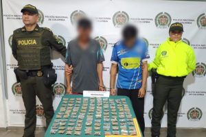 Lee más sobre el artículo Capturaron a dos sujetos con cerca de 300 gramos de marihuana en El Guamo