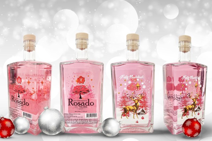 Lee más sobre el artículo Aguardiente Rosado del Tolima lanza edición exclusiva de Navidad