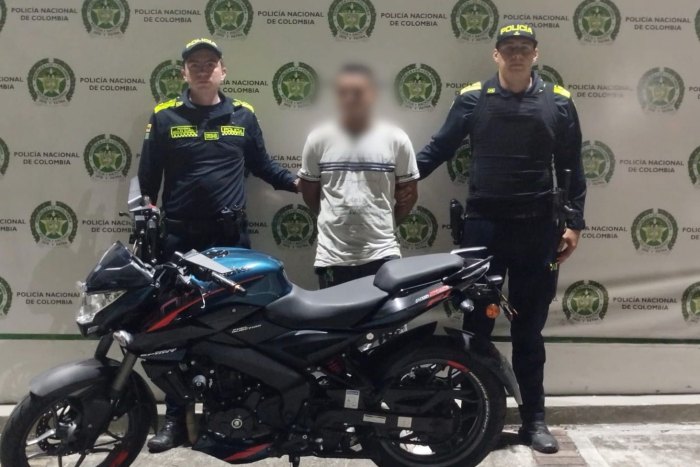 Lee más sobre el artículo Capturaron en flagrancia a un sujeto por el hurto de una motocicleta en Ibagué