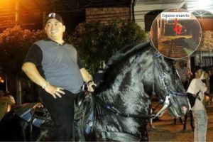 Lee más sobre el artículo El precio de la vanidad: caballo del alcalde del Carmen de Apicalá murió durante una cabalgata