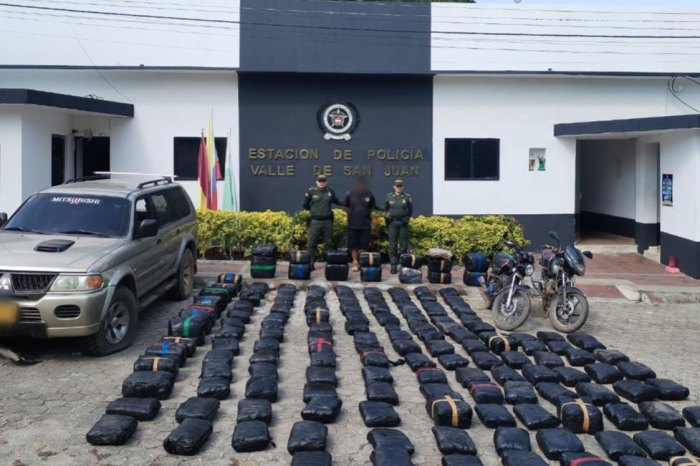 Lee más sobre el artículo Cayó millonario cargamento de marihuana en zona rural del municipio de Valle de San Juan