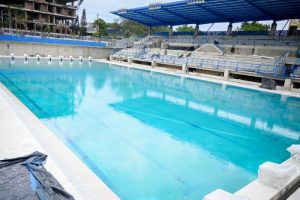 Lee más sobre el artículo Piscinas del Complejo Deportivo de la calle 42 en Ibagué tienen un avance del 95%