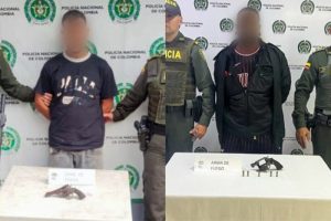 Lee más sobre el artículo Dos hombres fueron capturados por porte ilegal de armas de fuego en Ibagué