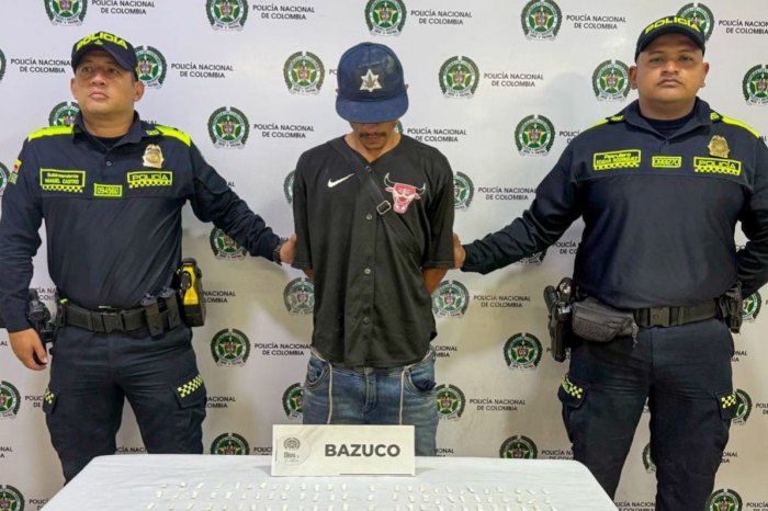 Lee más sobre el artículo Capturaron a un hombre con más de 250 dosis de bazuco en Ibagué