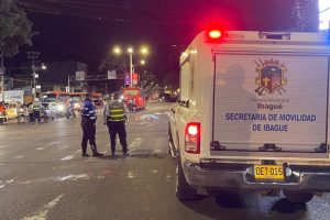 Lee más sobre el artículo Accidente de tránsito cobró la vida de un habitante de calle en Ibagué
