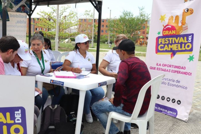 Lee más sobre el artículo ¡Aliste su hoja de vida! Este jueves, el Festival del Camello llega a la Plaza de La 28 en Ibagué