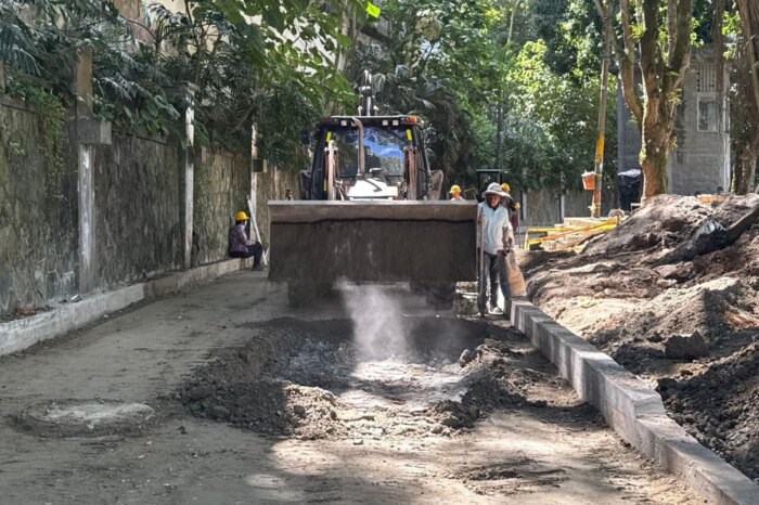 Lee más sobre el artículo Avanza a buen ritmo el mejoramiento del Parque Centenario de Ibagué