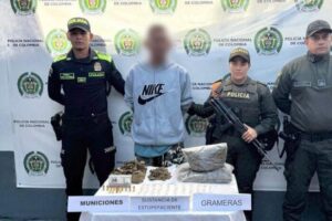 Lee más sobre el artículo Cayó alias ‘El Viejo’ con droga y munición en el municipio de Rovira