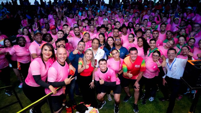 Cerca de 7.000 personas asistieron al evento más grande de Actividad Física Musicalizada en Latinoamérica